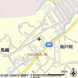 徳島県徳島市方上町合ノ町43-3周辺の地図