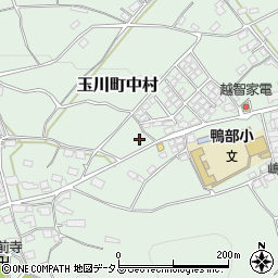 愛媛県今治市玉川町中村550周辺の地図