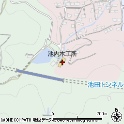 徳島県三好市池田町イケミナミ2057周辺の地図
