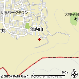 徳島県徳島市大原町池内山11-24周辺の地図
