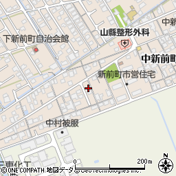 山口県防府市田島下新前町1123-2周辺の地図