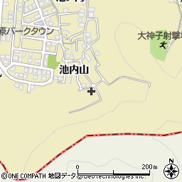 徳島県徳島市大原町池内山11-7周辺の地図