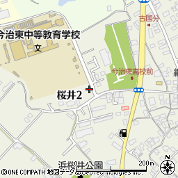 エターナル桜井周辺の地図