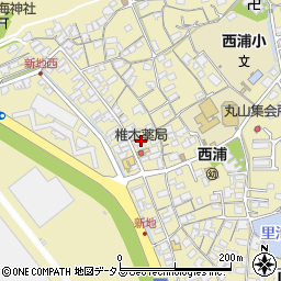 山口県防府市西浦2064周辺の地図