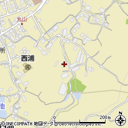 山口県防府市西浦1628周辺の地図