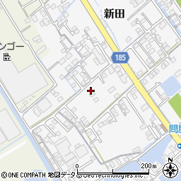 山口県防府市新田1723-6周辺の地図