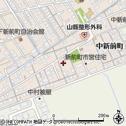山口県防府市田島下新前町1052周辺の地図