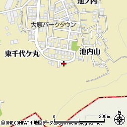 徳島県徳島市大原町池内山7-30周辺の地図