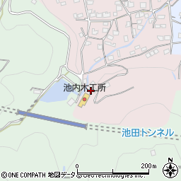 徳島県三好市池田町イケミナミ2056周辺の地図