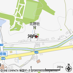 山口県下松市河内388周辺の地図