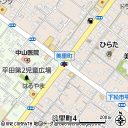 美里町周辺の地図