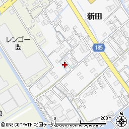 山口県防府市新田1687周辺の地図