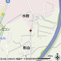 山口県下関市形山形山町周辺の地図
