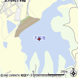 犬塚池周辺の地図