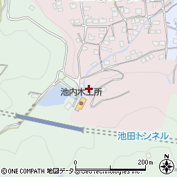 徳島県三好市池田町イケミナミ2059周辺の地図