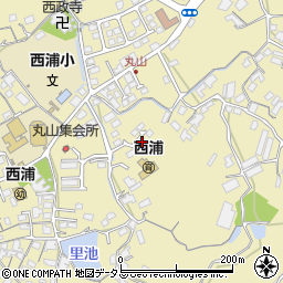 山口県防府市西浦1725周辺の地図