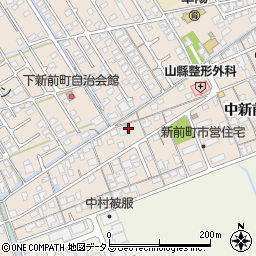 山口県防府市田島下新前町1127周辺の地図