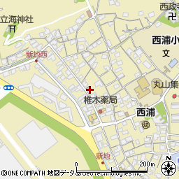 山口県防府市西浦2054周辺の地図
