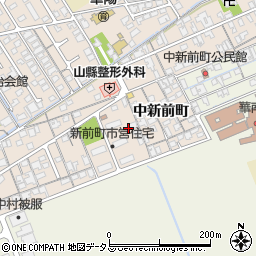 山口県防府市田島下新前町1085周辺の地図
