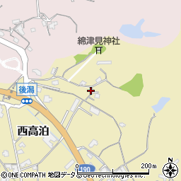 山口県山陽小野田市西高泊3456周辺の地図