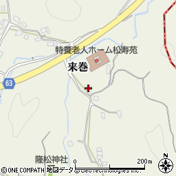 山口県下松市来巻951-3周辺の地図