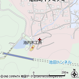 徳島県三好市池田町イケミナミ2050周辺の地図