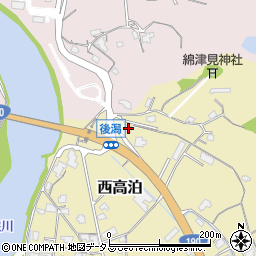 山口県山陽小野田市西高泊3401-1周辺の地図