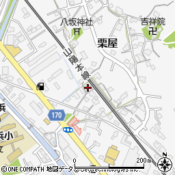 山口県周南市栗屋427周辺の地図