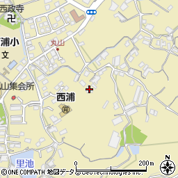 山口県防府市西浦1618周辺の地図