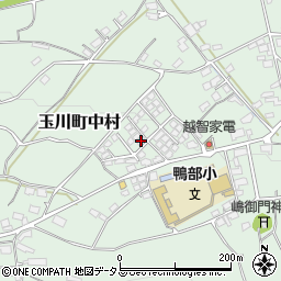 愛媛県今治市玉川町中村478-22周辺の地図