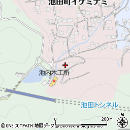 徳島県三好市池田町イケミナミ2048周辺の地図