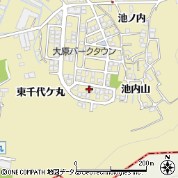 徳島県徳島市大原町池内山7-15周辺の地図