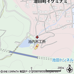 徳島県三好市池田町イケミナミ2061周辺の地図