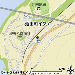 板野分館周辺の地図