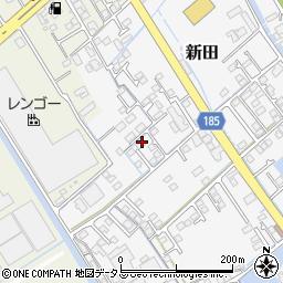 山口県防府市新田1687-5周辺の地図