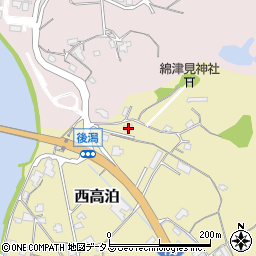 山口県山陽小野田市西高泊3472-3周辺の地図