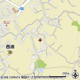 山口県防府市西浦1592周辺の地図