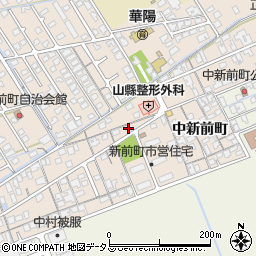 山口県防府市田島下新前町1069-6周辺の地図