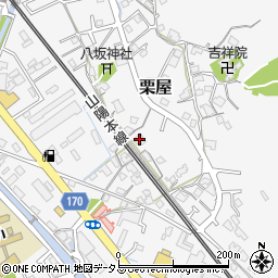 山口県周南市栗屋429周辺の地図