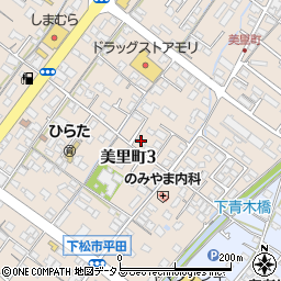 カーサＫ３周辺の地図