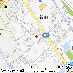 山口県防府市新田1689周辺の地図