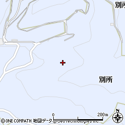 徳島県美馬郡つるぎ町貞光浦山400周辺の地図