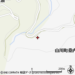 徳島県吉野川市山川町桑内190周辺の地図