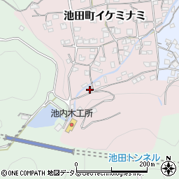 徳島県三好市池田町イケミナミ2046周辺の地図