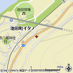 豚太郎 池田店周辺の地図