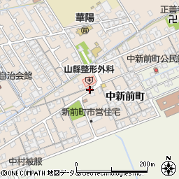 山口県防府市田島下新前町1069-4周辺の地図