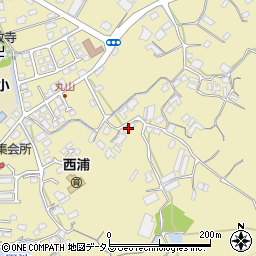 山口県防府市西浦1601周辺の地図
