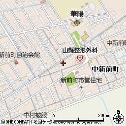 山口県防府市田島下新前町1098周辺の地図