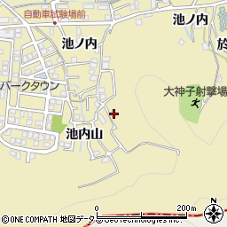 徳島県徳島市大原町池内山27-3周辺の地図