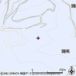 徳島県美馬郡つるぎ町貞光浦山399-1周辺の地図